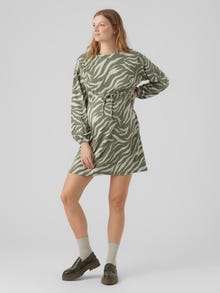 MAMA.LICIOUS MLYATES Maternity Dress -Whitecap Gray - 20017913