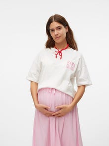 MAMA.LICIOUS Maternity-t-shirt  -Snow White - 20017922