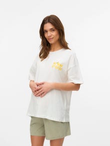 MAMA.LICIOUS Maternity-t-shirt -Snow White - 20017922