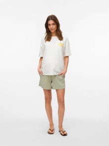 MAMA.LICIOUS Maternity-t-shirt -Snow White - 20017922