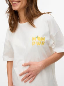 MAMA.LICIOUS Maternity-t-shirt -Snow White - 20017922