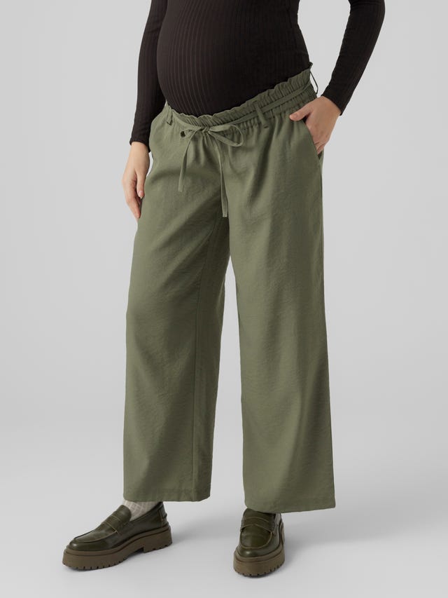 MAMA.LICIOUS Pantalones Corte regular Tiro medio - 20017931
