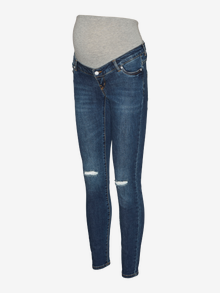 MAMA.LICIOUS Krój skinny Jeans -Medium Blue Denim - 20017992