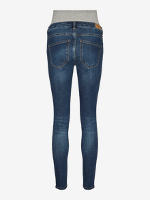 MAMA.LICIOUS Krój skinny Jeans -Medium Blue Denim - 20017992