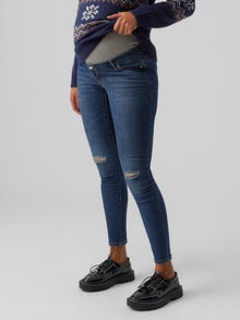MAMA.LICIOUS Krój skinny Jeans -Medium Blue Denim - 20017992
