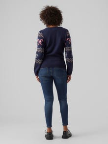 MAMA.LICIOUS Krój skinny Jeans -Medium Blue Denim - 20017992
