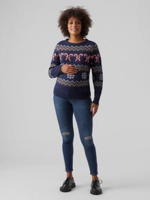 MAMA.LICIOUS VMMSOPHIA Graviditetsjeans -Medium Blue Denim - 20017992