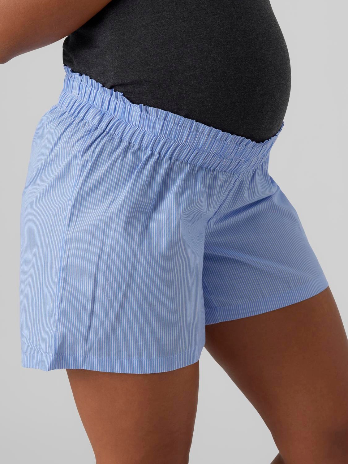 MAMA.LICIOUS Umstands-shorts -Azure Blue - 20018133