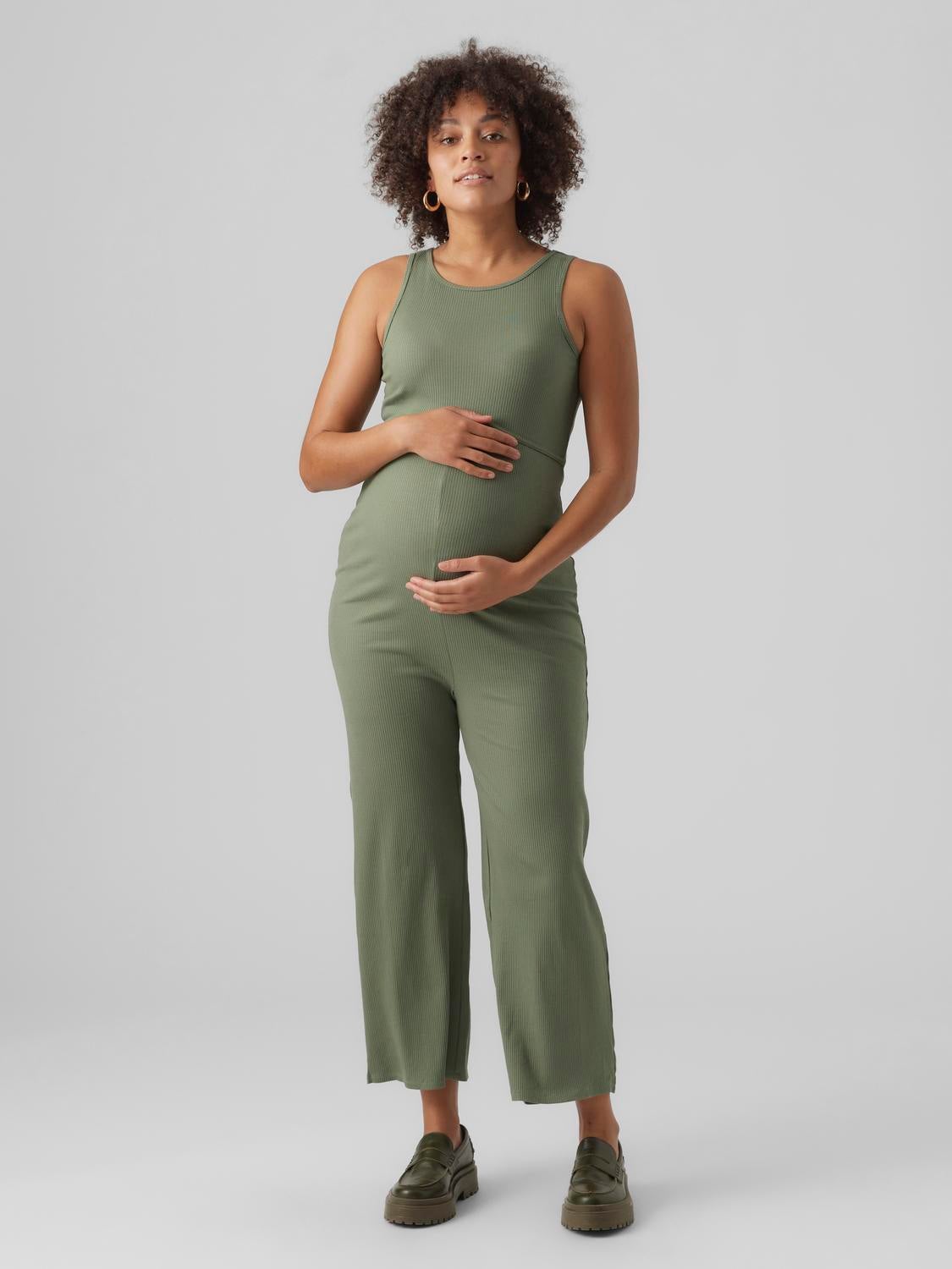 Fitted cheap maternity jumpsuit