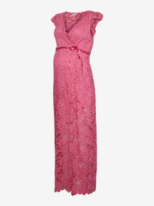 MAMA.LICIOUS MLMIVANE Maternity Dress -Sangria Sunset - 20018206