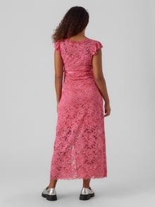 MAMA.LICIOUS MLMIVANE Maternity Dress -Sangria Sunset - 20018206