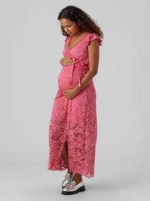 MAMA.LICIOUS MLMIVANE Maternity Dress -Sangria Sunset - 20018206
