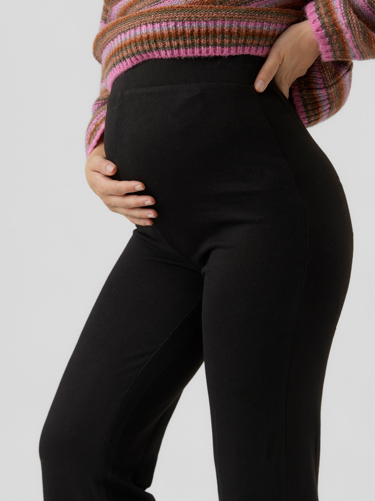 MAMA.LICIOUS Maternity-trousers -Black - 20018254