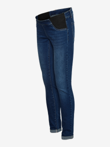 MAMA.LICIOUS Skinny Fit Low waist Jeans -Medium Blue Denim - 20018268