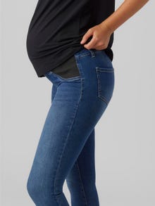 MAMA.LICIOUS Skinny Fit Low waist Jeans -Medium Blue Denim - 20018268