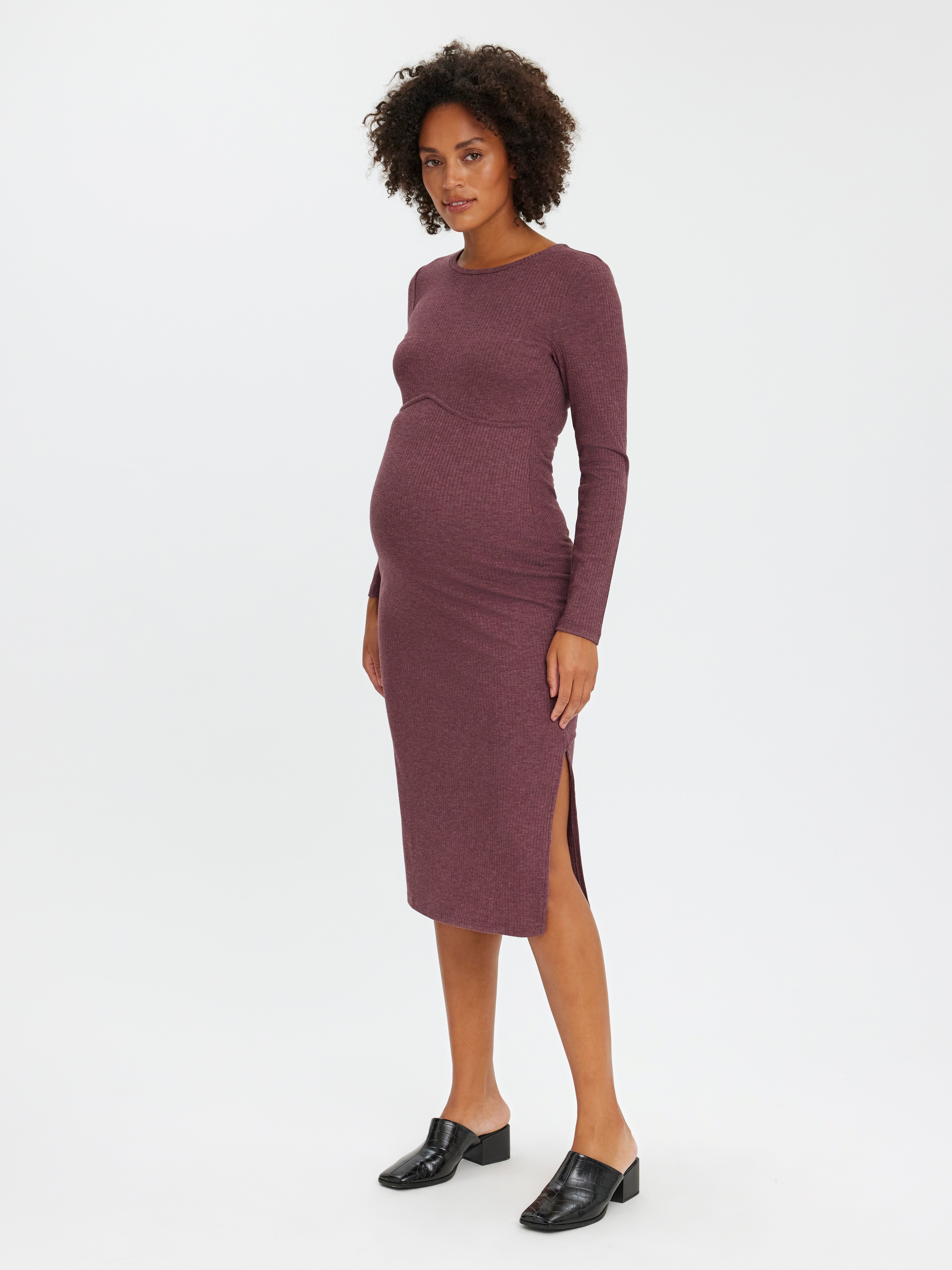 bodycon maxi dress maternity