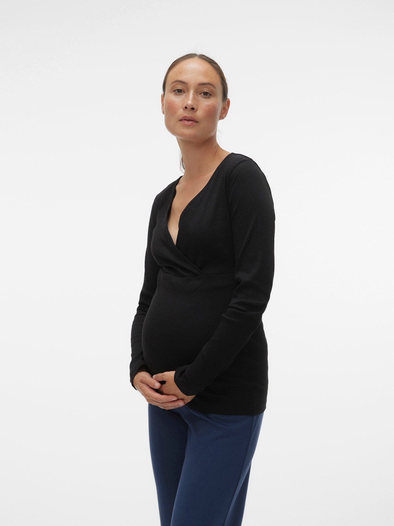 MAMA.LICIOUS Maternity-top -Black - 20018350