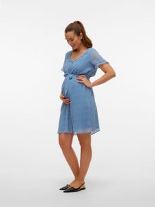 MAMA.LICIOUS VMMCARO Vestido de Maternidad -Coronet Blue - 20018365