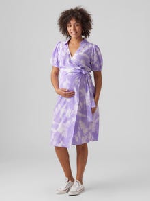 MAMA.LICIOUS MLFABIOLA Umstandskleid -Paisley Purple - 20018410