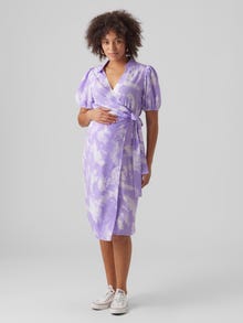 MAMA.LICIOUS MLFABIOLA Umstandskleid -Paisley Purple - 20018410