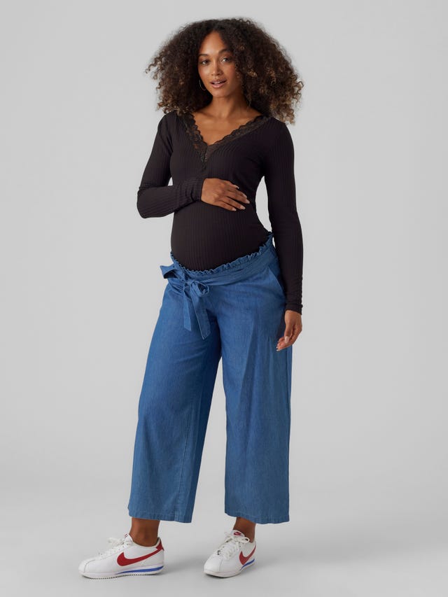 MAMA.LICIOUS Pantalons Regular Fit Taille normale - 20018411