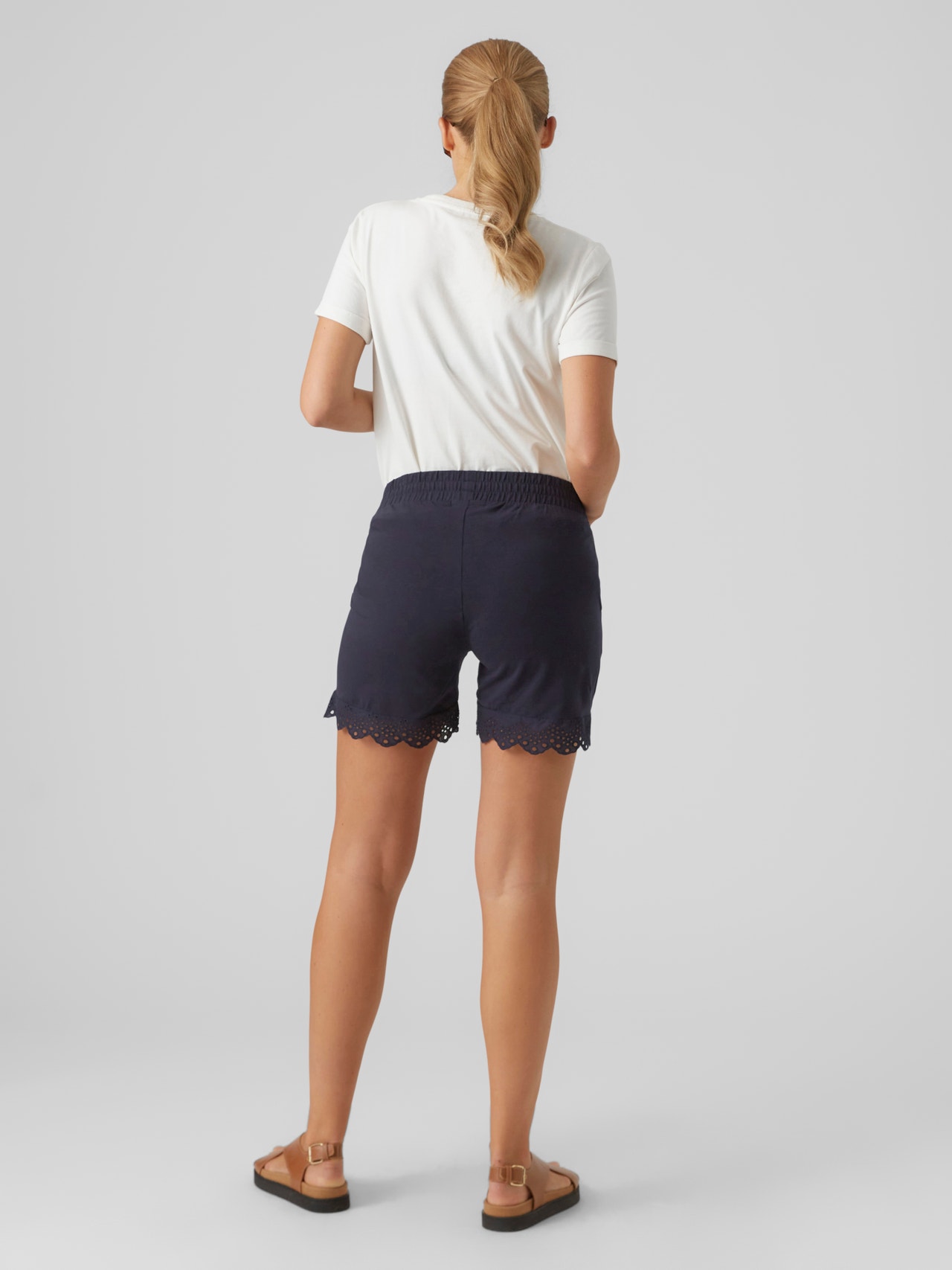MAMA.LICIOUS Vente-shorts -Navy Blazer - 20018421
