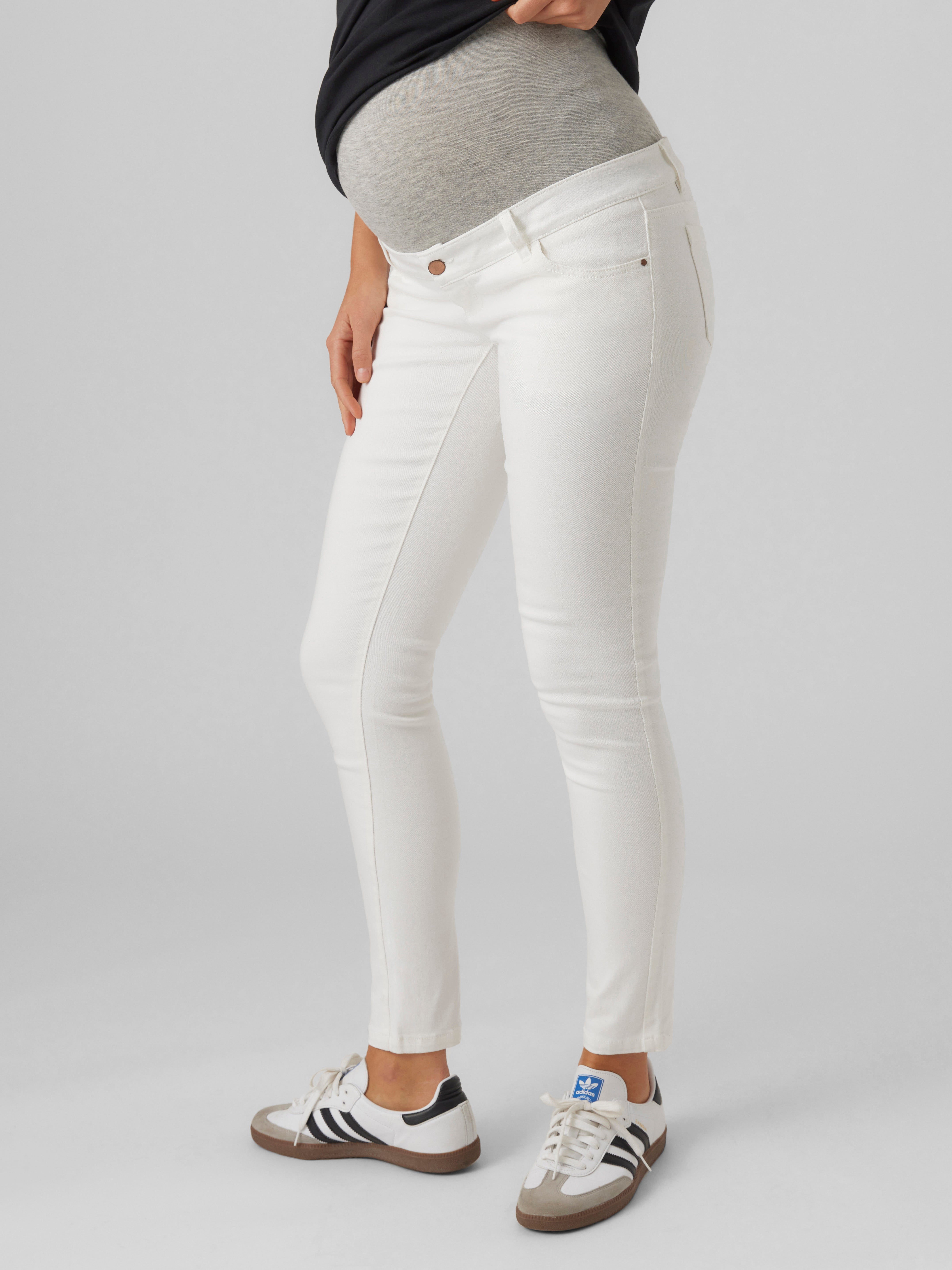 Slim Fit Jeans White MAMA.LICIOUS®