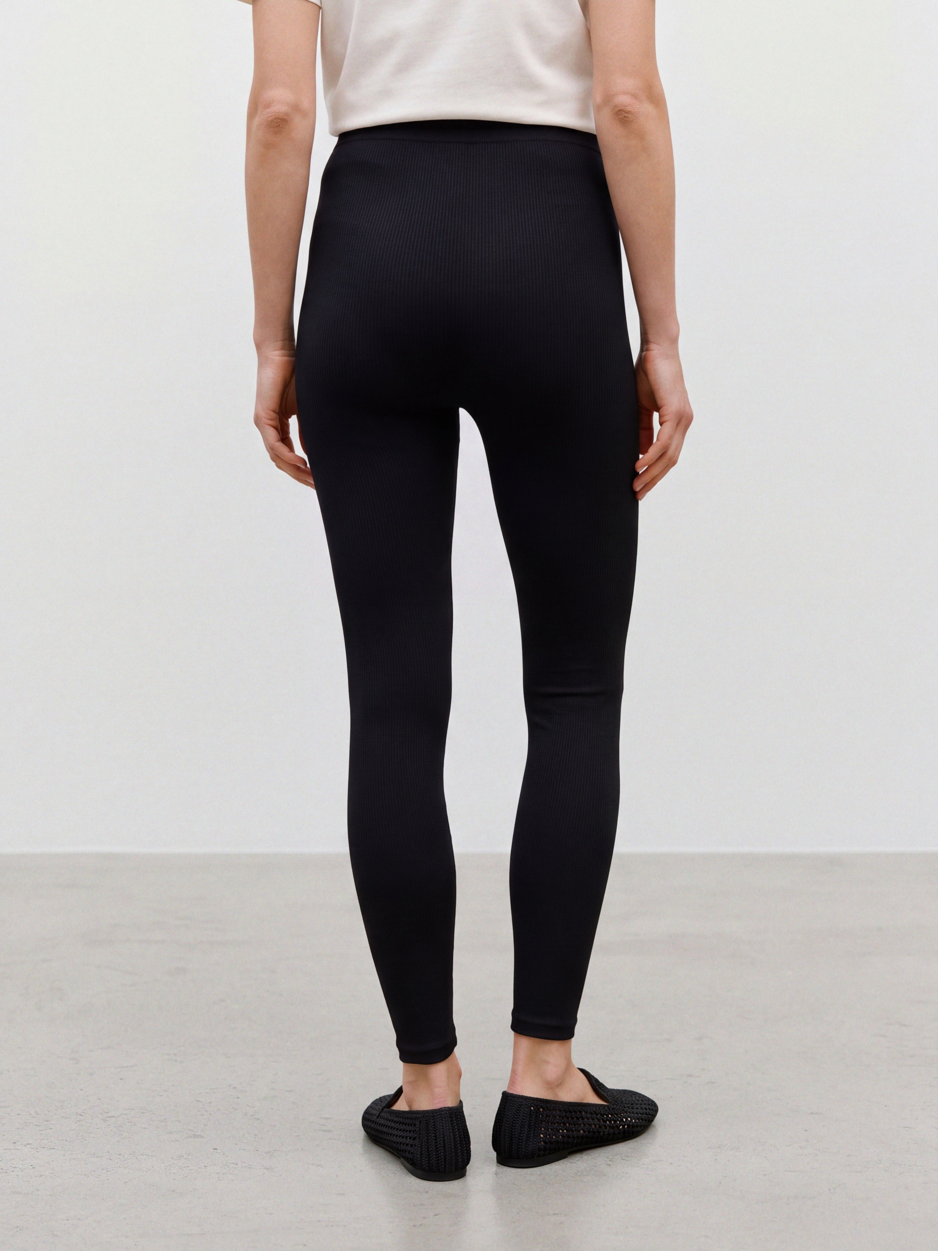 Pantaloni Leggings Maternità Liz Lange Flex Ponte Neri, Taglia M, Nuovi Con Etichetta