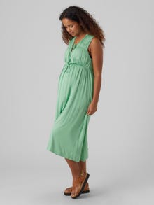 MAMA.LICIOUS Maternity-dress -Neptune Green - 20018522