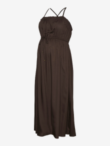 MAMA.LICIOUS MLELVA Umstandskleid -Seal Brown - 20018534