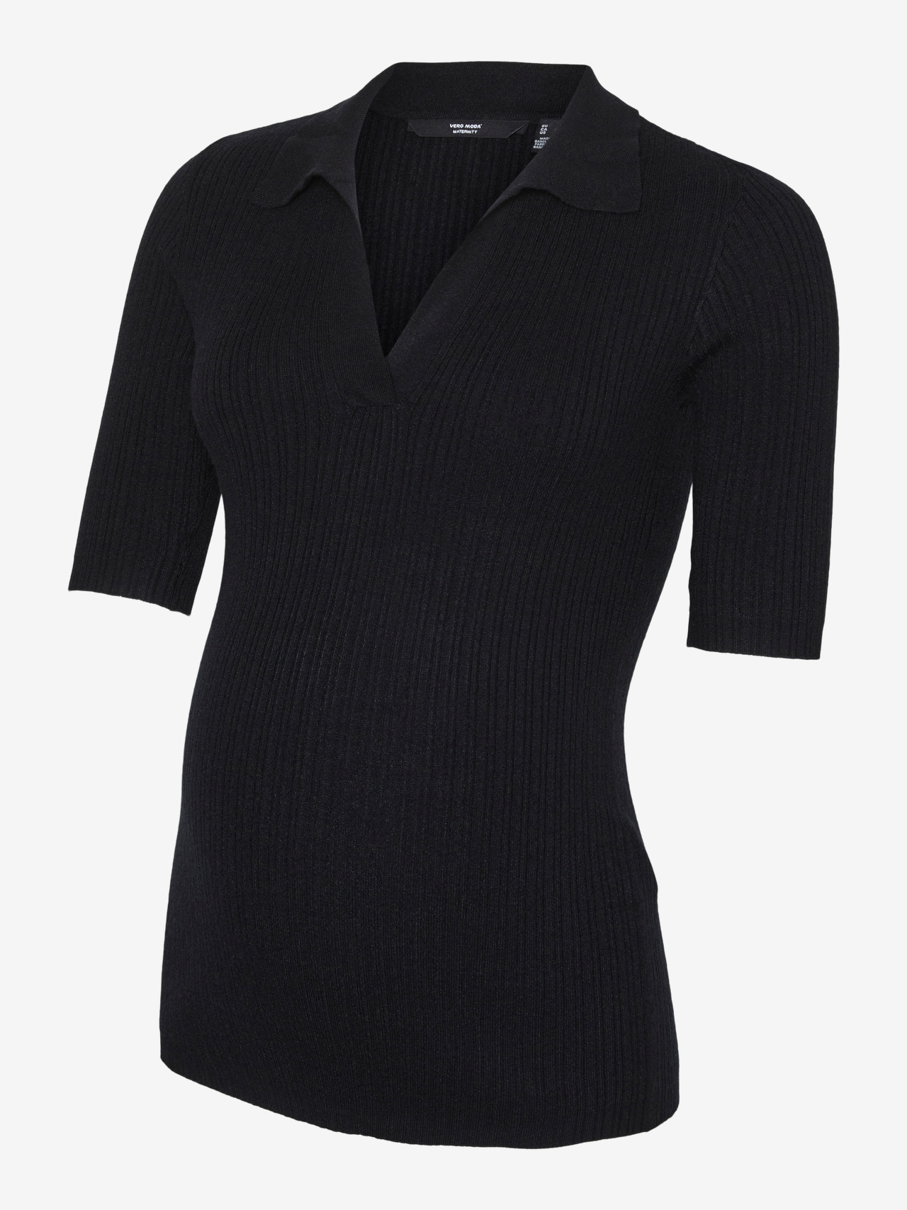 MAMA.LICIOUS Knitted maternity-pullover -Black - 20018552