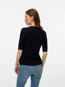 MAMA.LICIOUS Knitted maternity-pullover -Black - 20018552