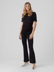 MAMA.LICIOUS Maternity-trousers -Black - 20018568