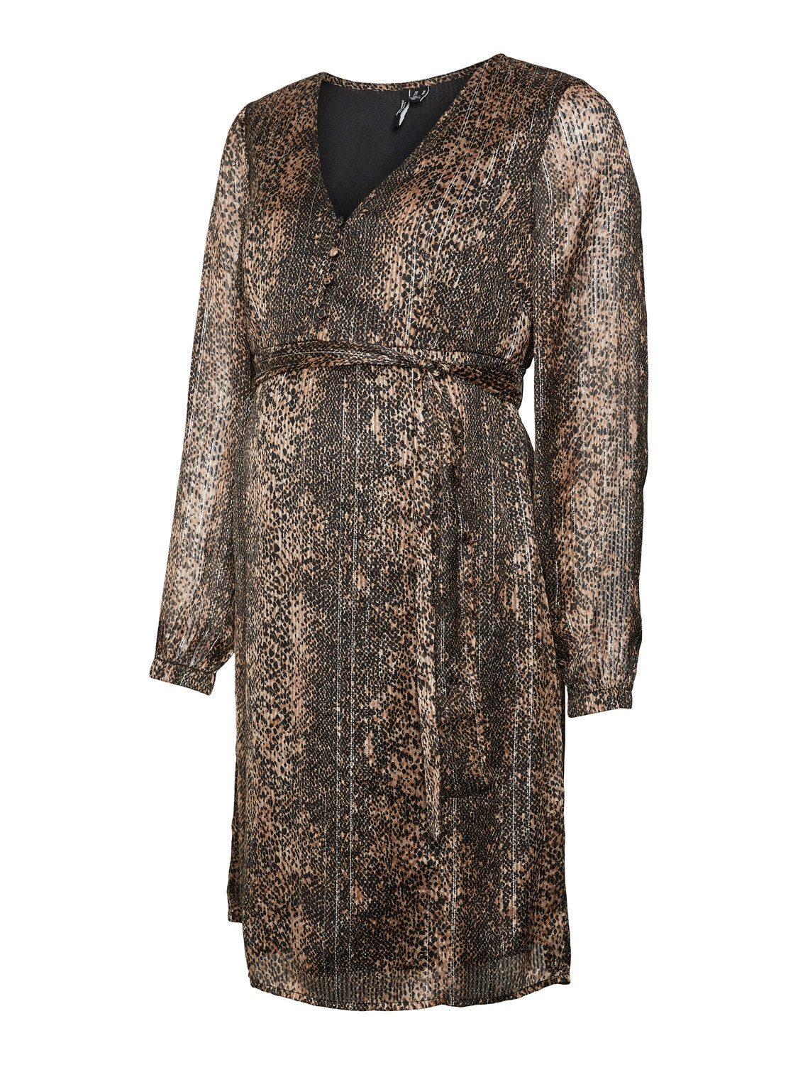 MAMA.LICIOUS Umstands-Kleid -Silver Mink - 20018587