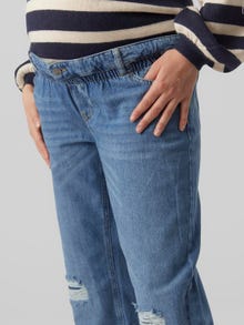 MAMA.LICIOUS Umstands-jeans  -Medium Blue Denim - 20018616