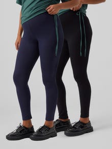 MAMA.LICIOUS Maternity-leggings -Navy Blazer - 20018623