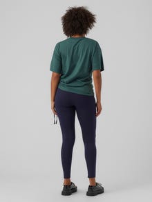 MAMA.LICIOUS Slim Fit Leggings -Navy Blazer - 20018623