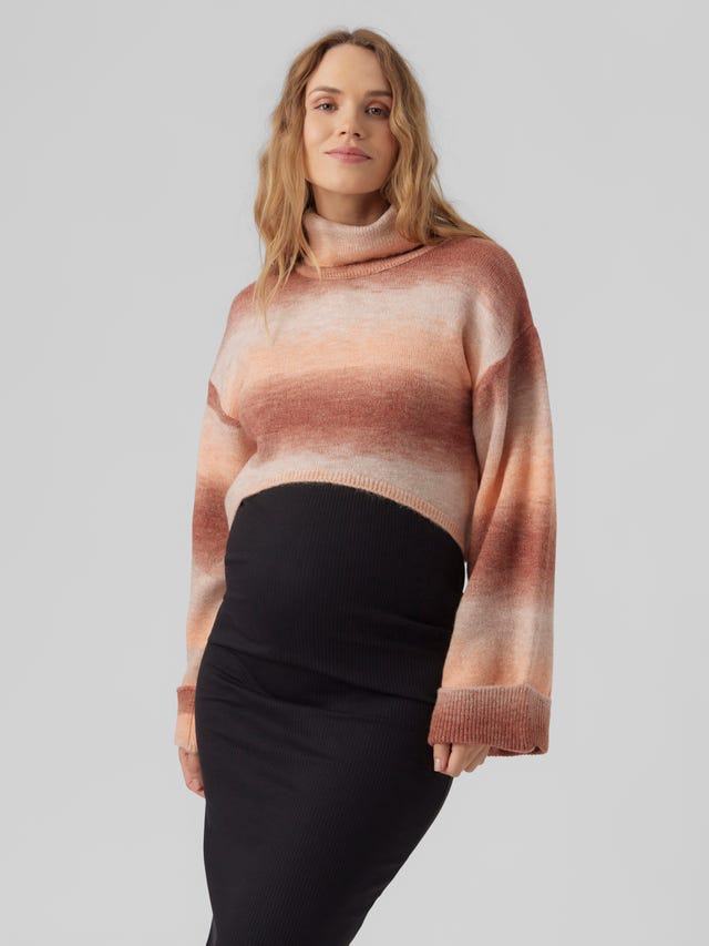 MAMA.LICIOUS Knitted maternity-pullover - 20018691