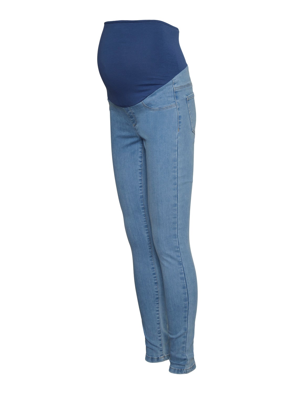 Buy Maacie Maternity Jean Butt Lifting Ripped Skinny Denim Shapewear Pant  Over Belly, Dark Blue, Small at Amazon.in