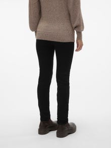 MAMA.LICIOUS Jeggings Slim Fit Vita alta -Black Denim - 20018789