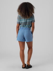 MAMA.LICIOUS Zwangerschaps-shorts -Medium Blue Denim - 20018828