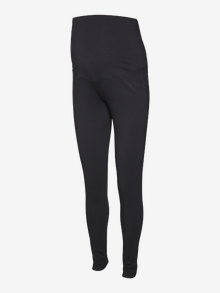 MAMA.LICIOUS Slim fit Korkea vyötärö Leggingsit -Black - 20018836