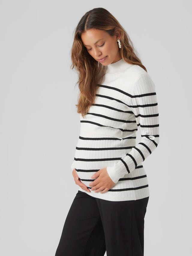 MAMA.LICIOUS Knitted maternity-pullover - 20018855