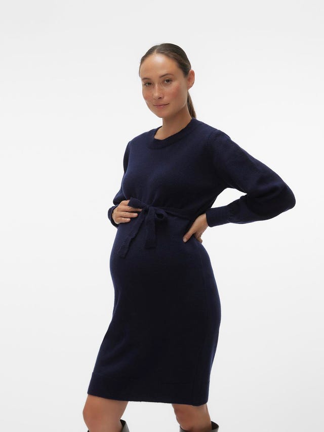 MAMA.LICIOUS Knitted maternity-dress - 20018860