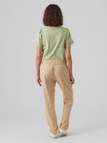 MAMA.LICIOUS Regular fit Housut -Irish Cream - 20018989