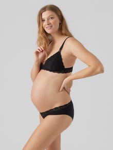 MAMA.LICIOUS 3-pack maternity-briefs -Black - 20018990