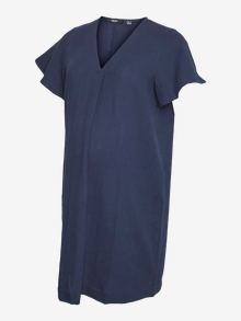MAMA.LICIOUS VMMNATALI Sukienka Ciążowa -Navy Blazer - 20019048