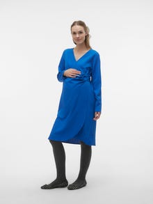MAMA.LICIOUS MLMIKELA Vestido de Maternidad -French Blue - 20019068
