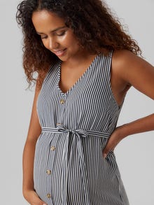 MAMA.LICIOUS VMMBUMPY Maternity Dress -Snow White - 20019096