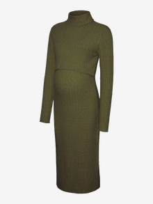 MAMA.LICIOUS MLSUNIVA Robe de Maternité -Winter Moss - 20019121